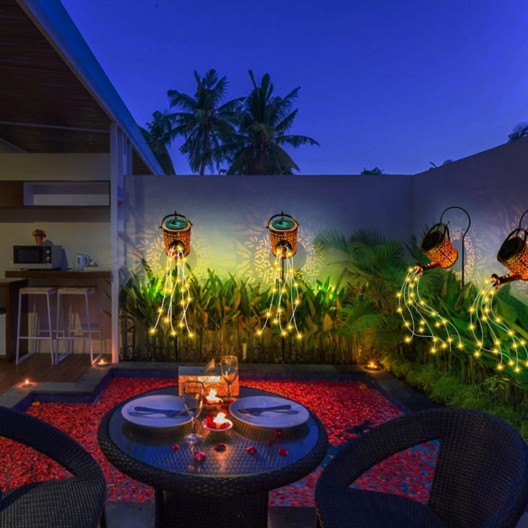 Solar Outdoor Light with LED Starry Effect | Selvaro