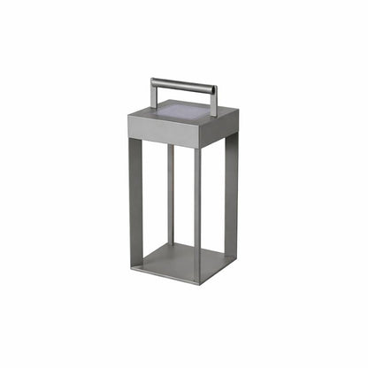 Solar Stainless Steel Outdoor Lantern Minimal Design | Gelnora