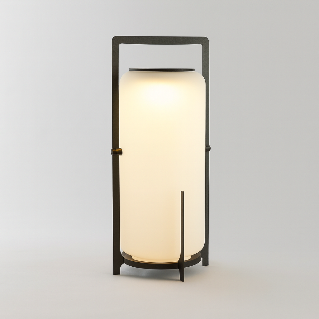 Solar Steel Outdoor Light Modern Garden Design | Celnora