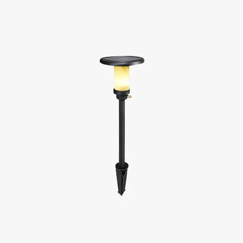 Solar Stone Garden Ground Light Metal Outdoor | Serlix