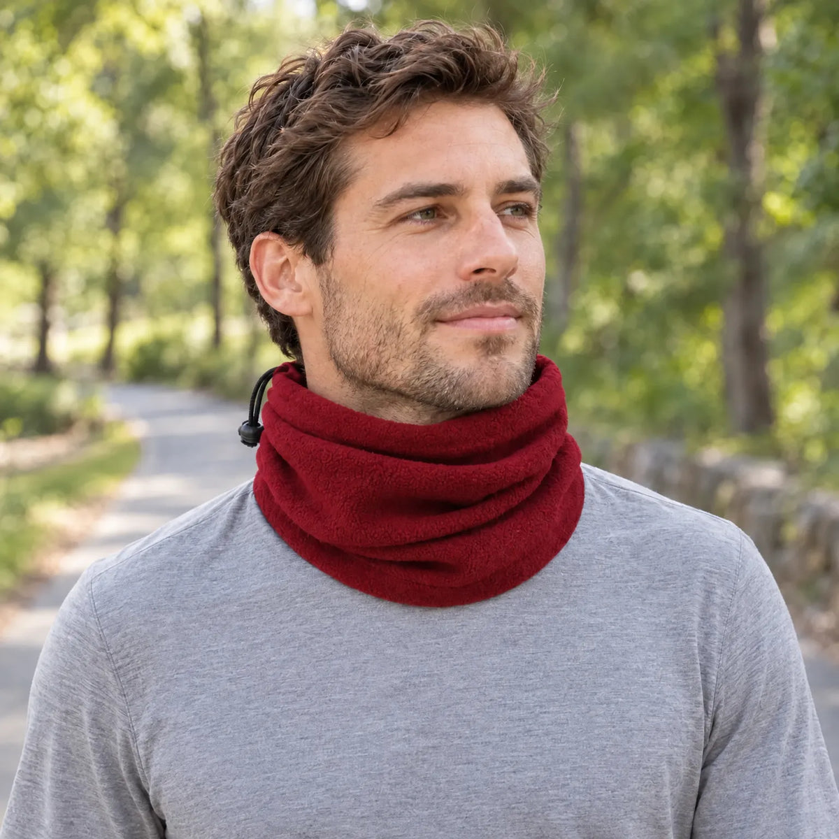 Solid Colour Winter Neck Warmer