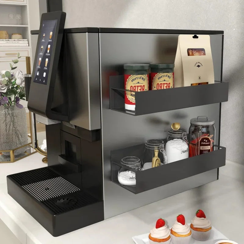 Spice Rack Magnetic Fridge Organizer with Strong Hold