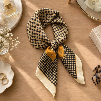 Square Printed Women's Neck Scarf