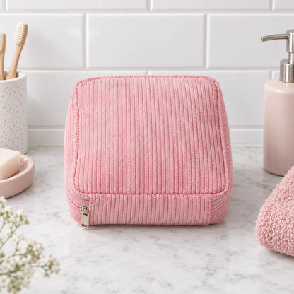 Square Travel Makeup Pouch