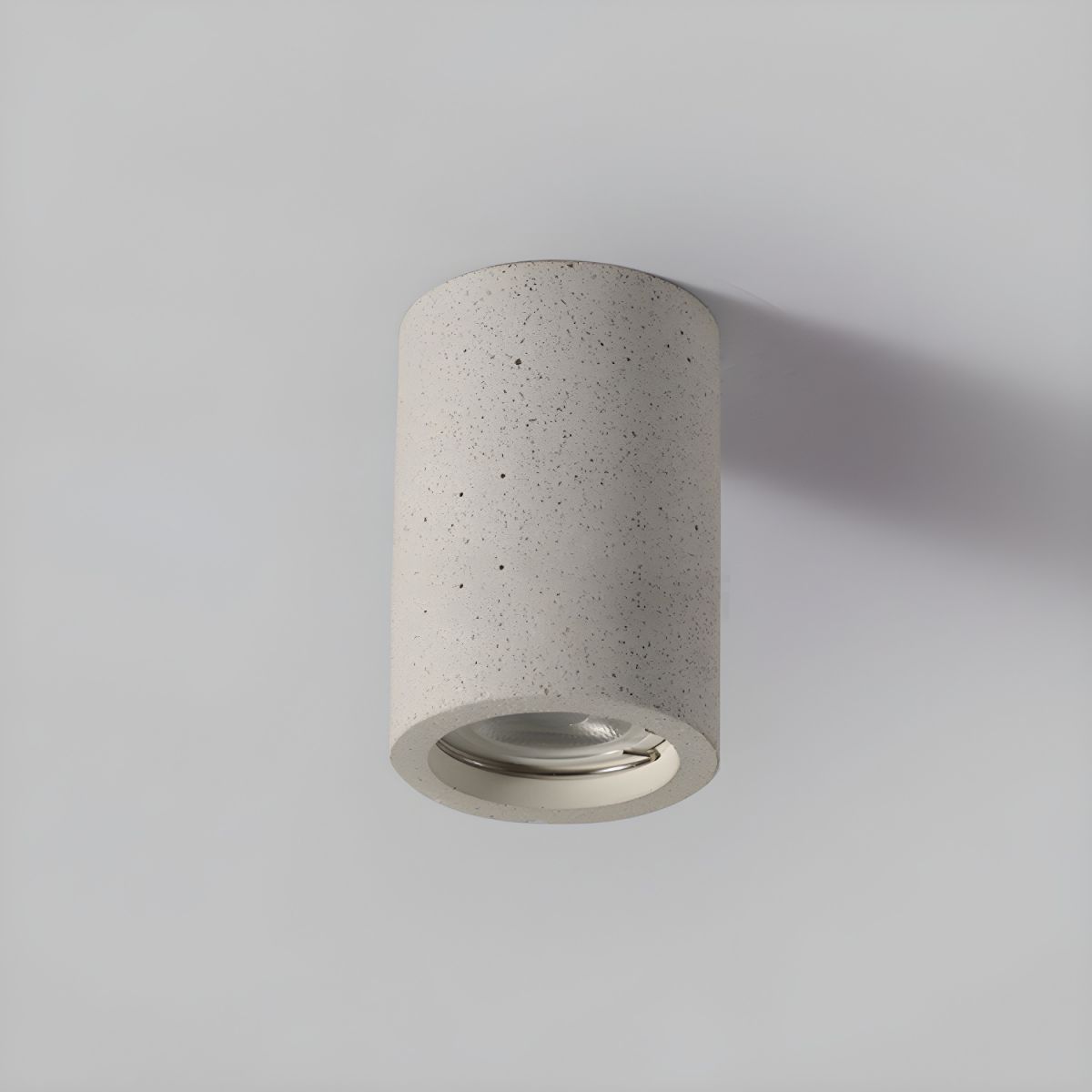 Stone Cylinder Ceiling Light Japanese Minimalist Style | Kairova