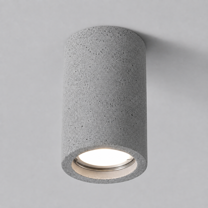Stone Cylinder Ceiling Light Japanese Minimalist Style | Kairova