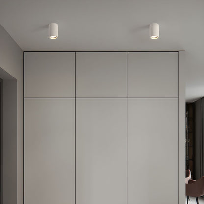 Stone Cylinder Ceiling Light Japanese Minimalist Style | Kairova
