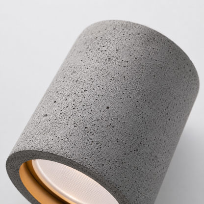 Stone Cylinder Ceiling Light Japanese Minimalist Style | Kairova