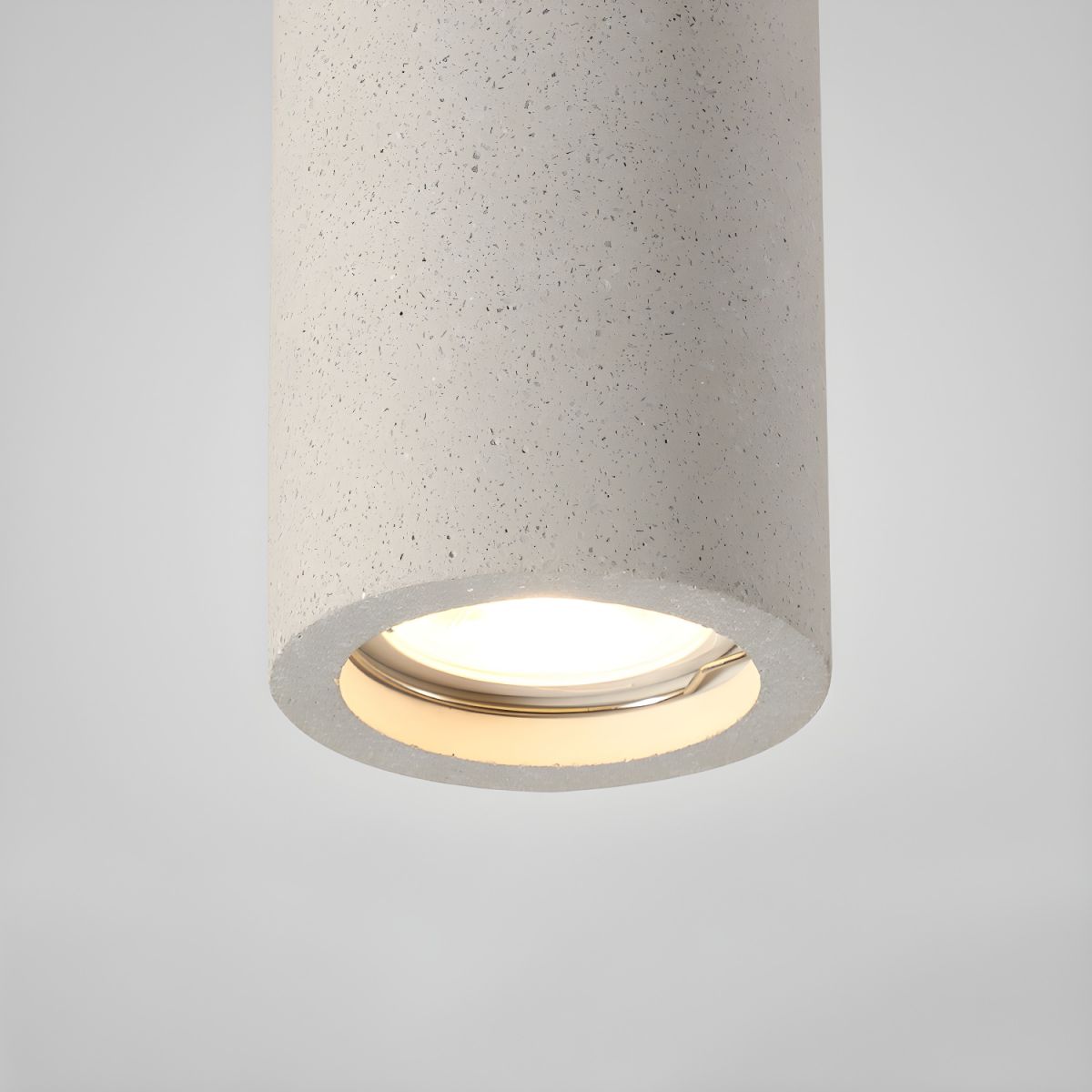Stone Cylinder Ceiling Light Japanese Minimalist Style | Kairova
