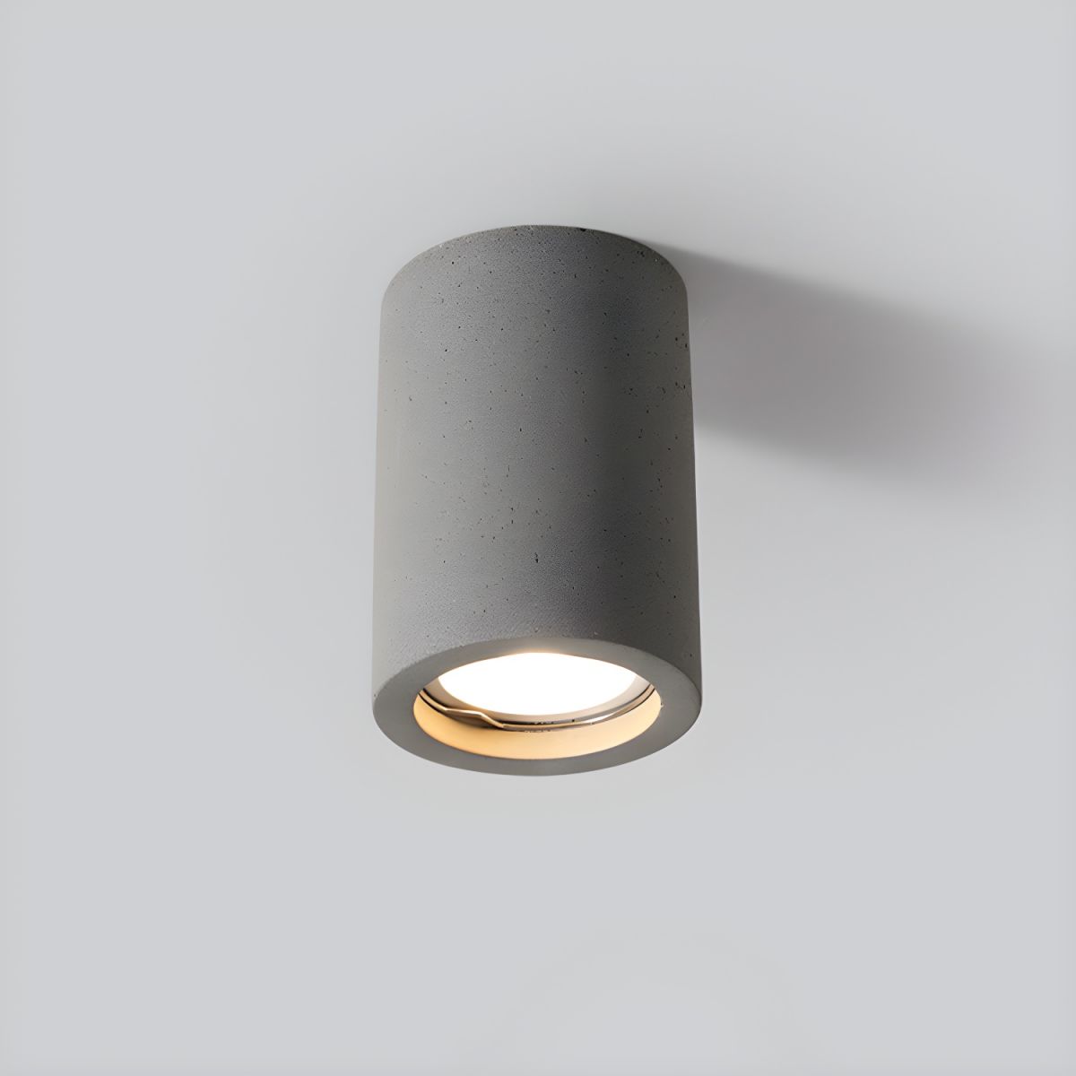 Stone Cylinder Ceiling Light Japanese Minimalist Style | Kairova