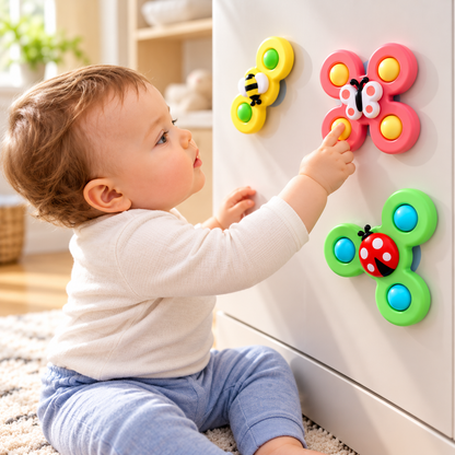 Suction Cup Bug Spinning Toy