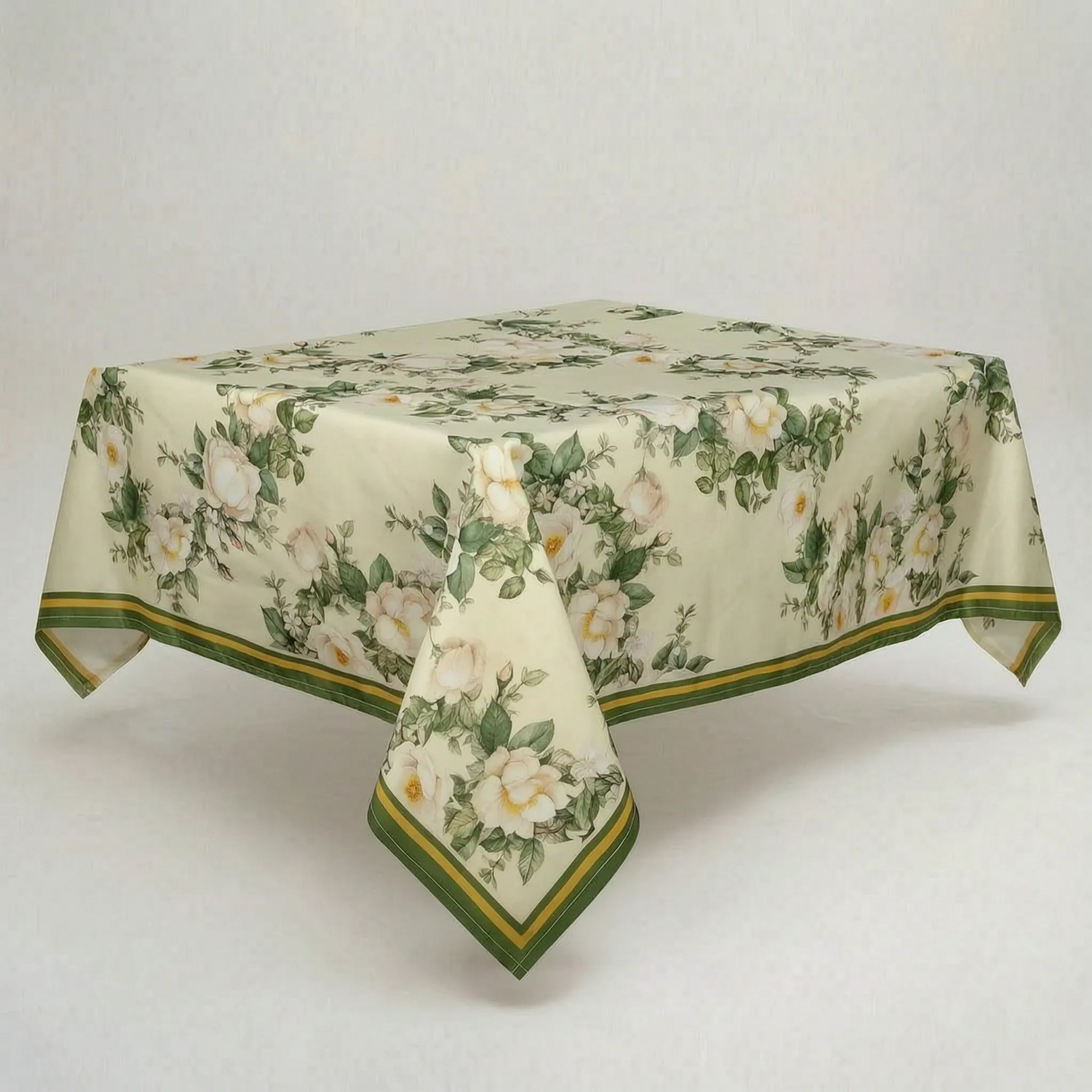 Tablecloth for Fall Thanksgiving with Autumn Leaves
