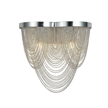 Tassel Wall Sconce Modern G9 Dual Light Fixture | Astero
