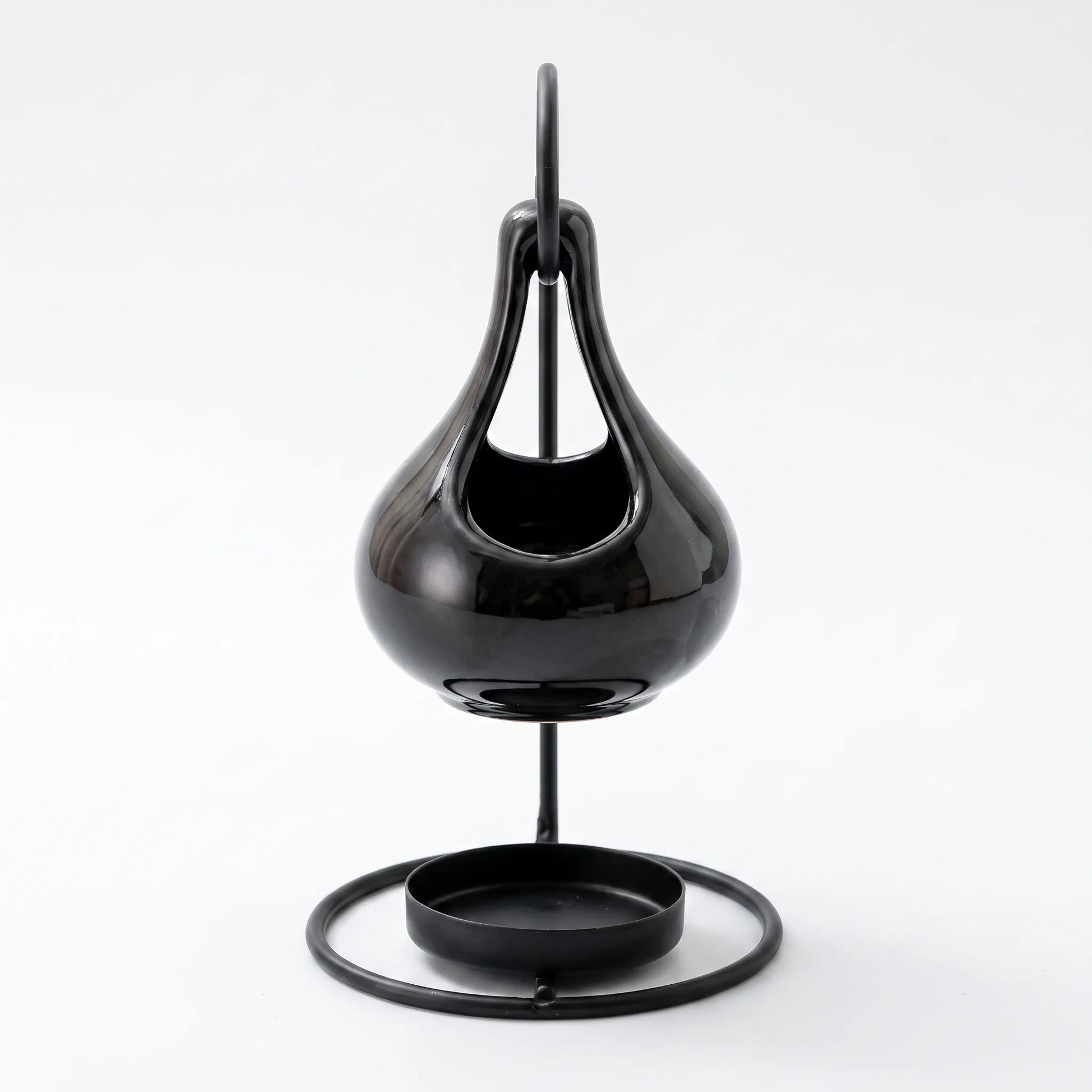 Tealight Essential Oil Burner with Hanging Ceramic Bowl