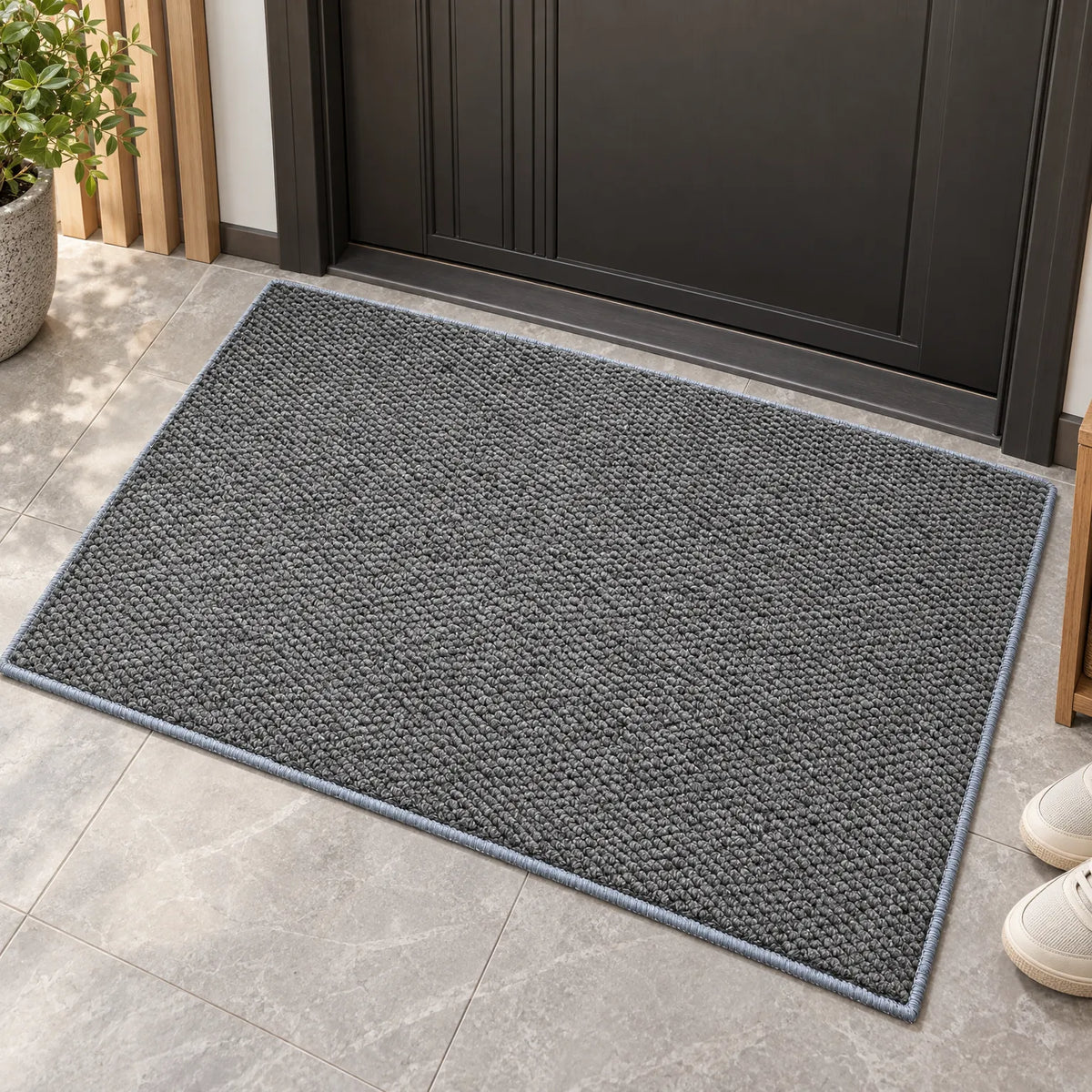 Textured Entryway Floor Mat Rug