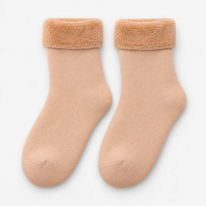 Thick Lined Low Tube Socks