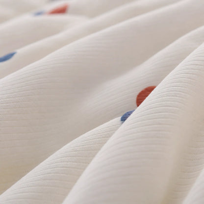 Thick Winter Comforter with Reversible Textured Design