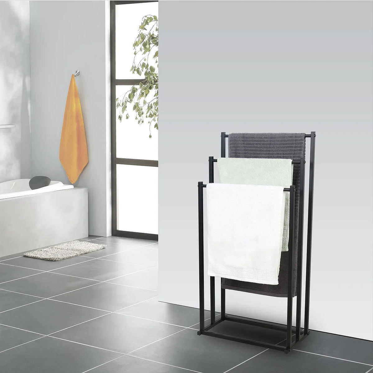 Three-Tier Floor Standing Towel Rack