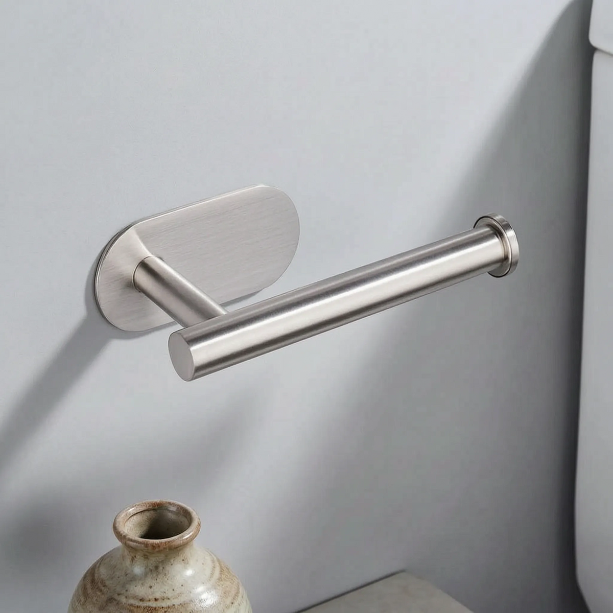 Toilet Paper Holder Wall Mounted Self Adhesive