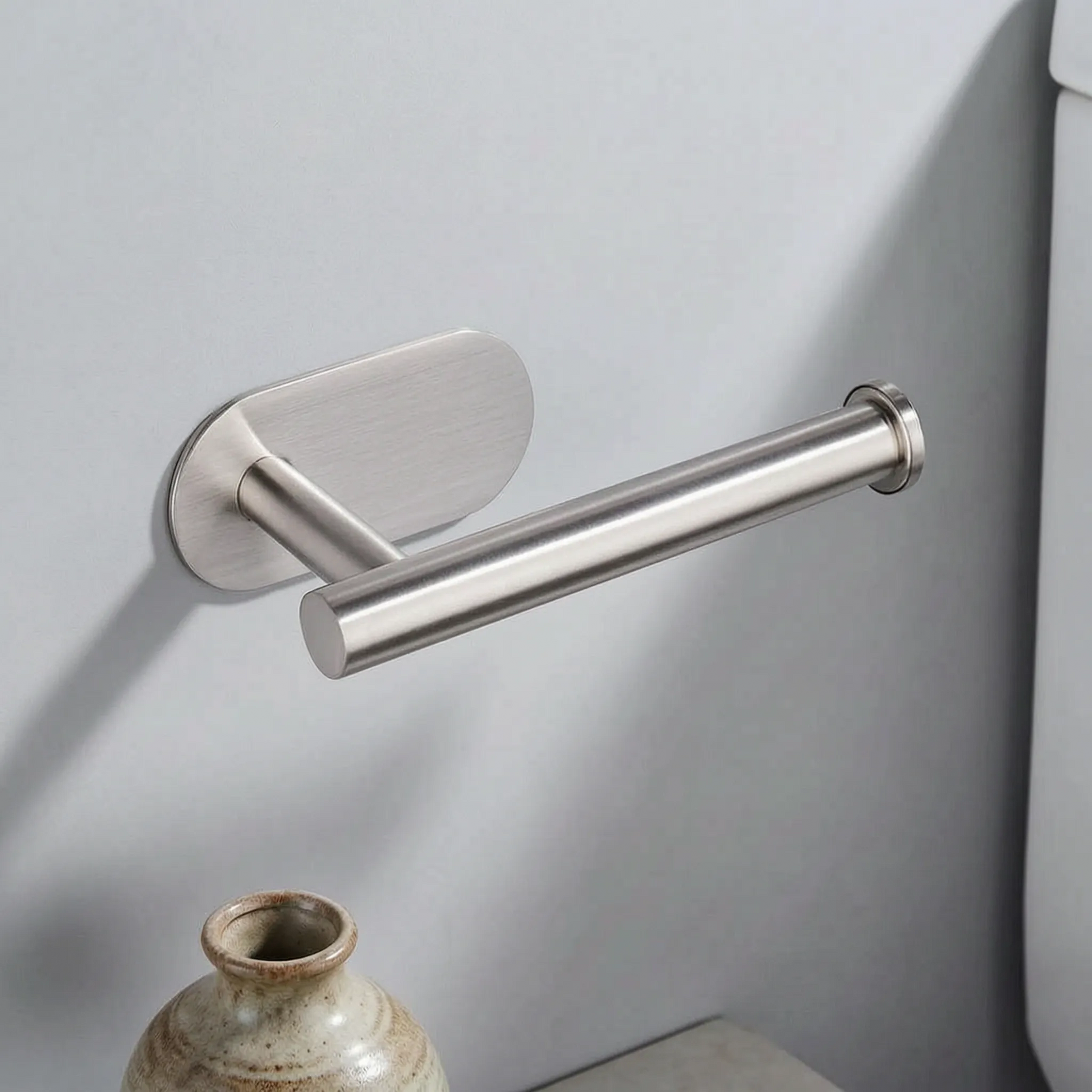 Toilet Paper Holder Wall Mounted Self Adhesive