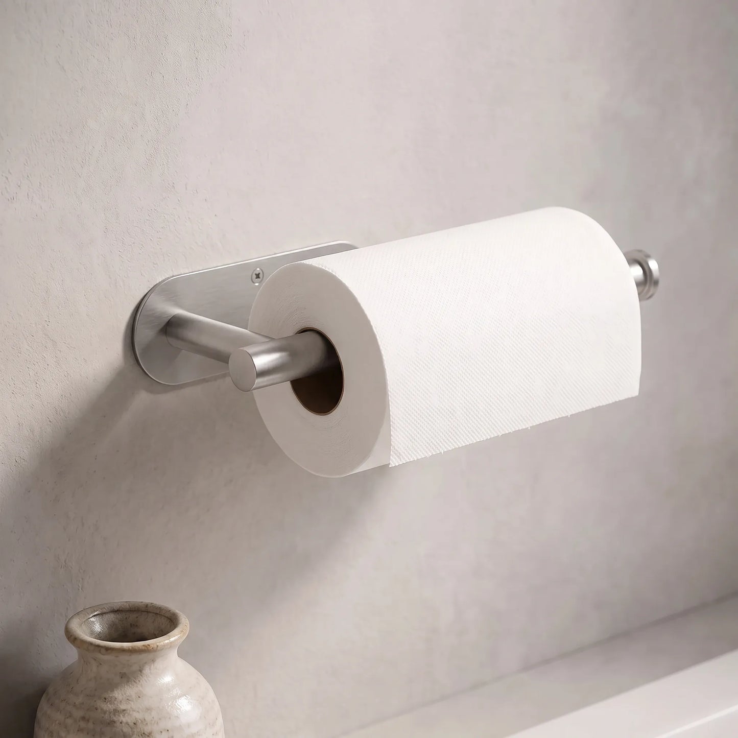 Toilet Paper Holder Wall Mounted Self Adhesive