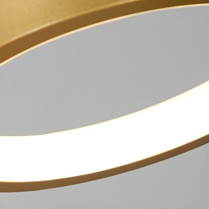 Touch Dimming Round Metal Table Lamp | Nuvess