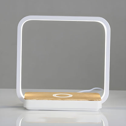 Touch Dimming Table Lamp with Square Flat Base | Liorra