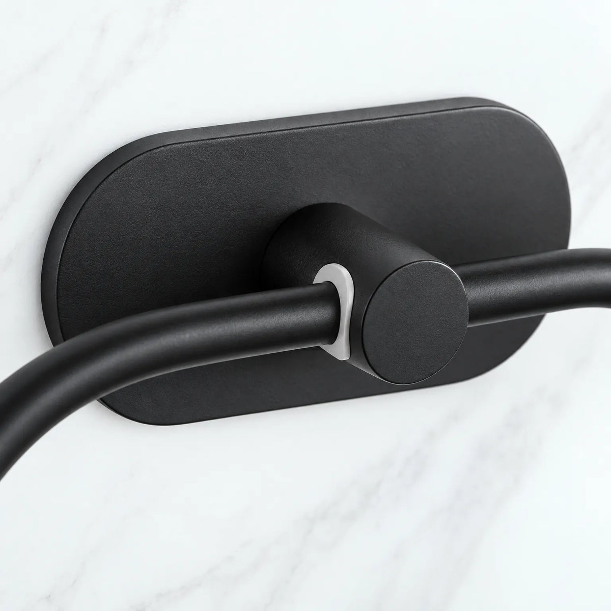 Towel Ring with Self Adhesive Mount and 180 Degree Rotating Design