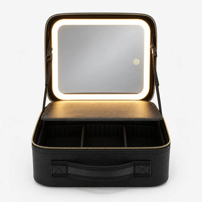 Travel Makeup Case With Led Mirror