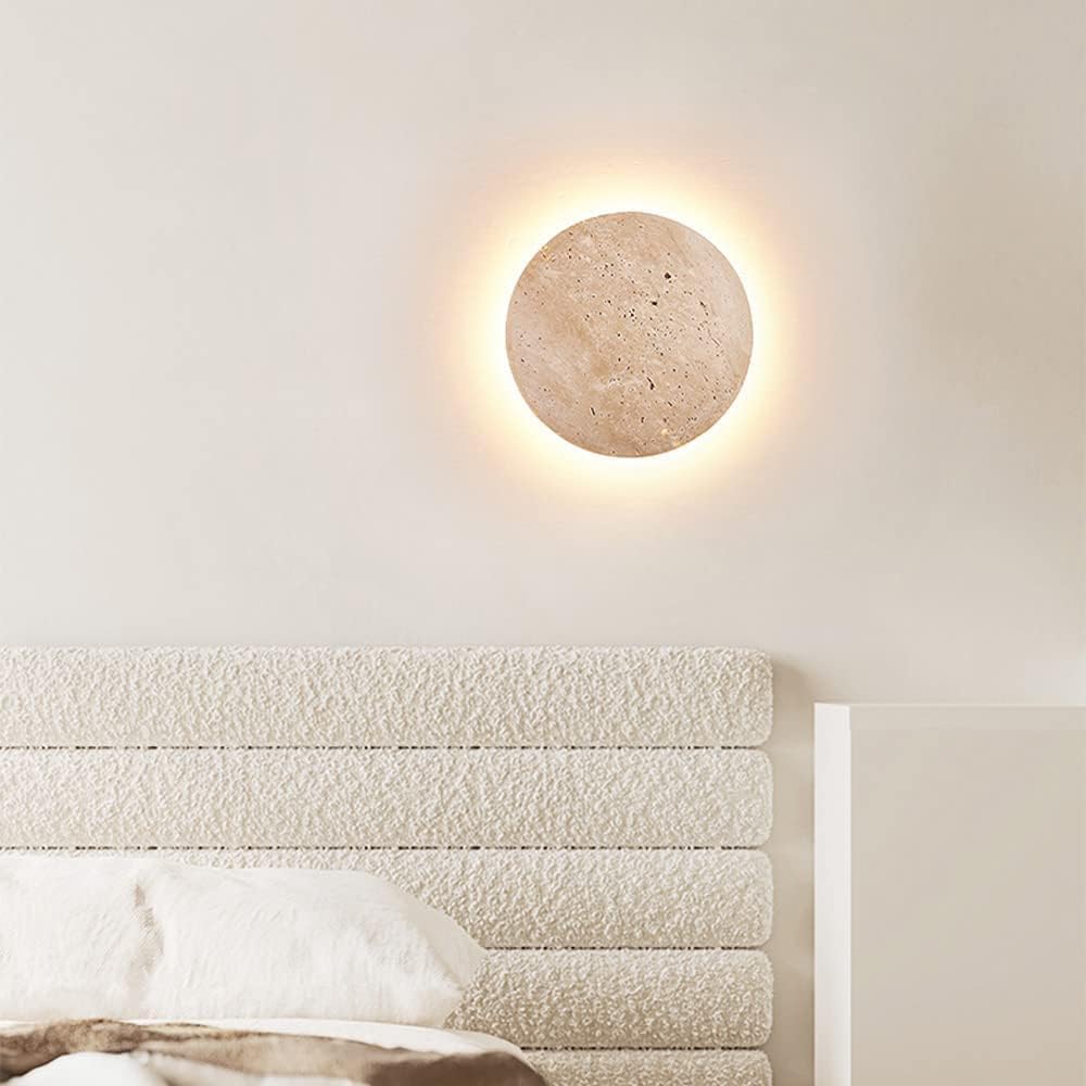 Travertine Stone Wall Light Modern Minimalist | Alverna