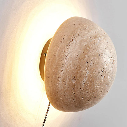 Travertine Stone Wall Light Modern Minimalist | Alverna