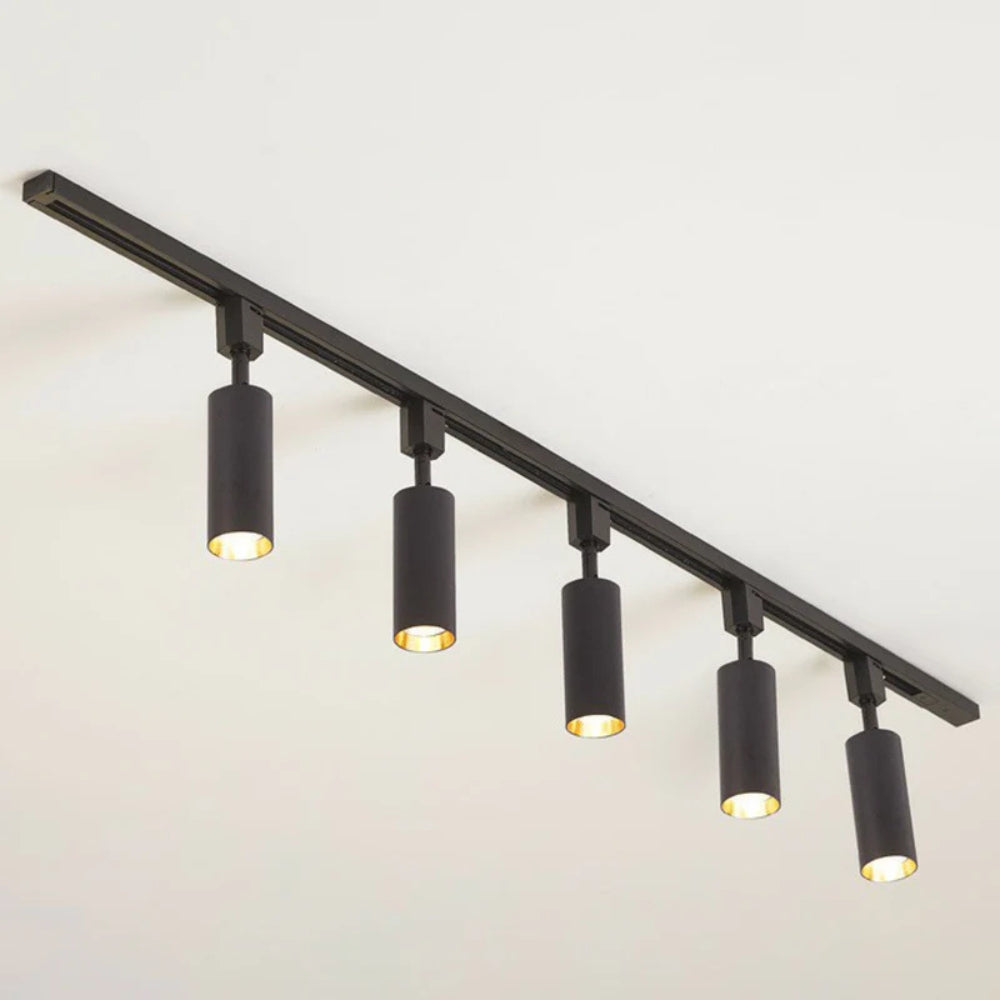 Tubular LED Ceiling Light Metal Nordic Semi Flush | Lumiven