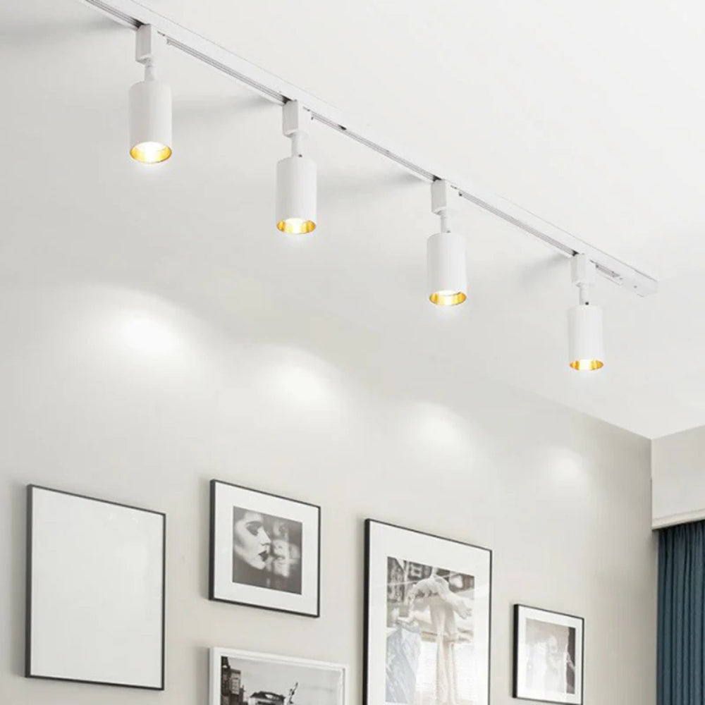 Tubular LED Ceiling Light Metal Nordic Semi Flush | Lumiven