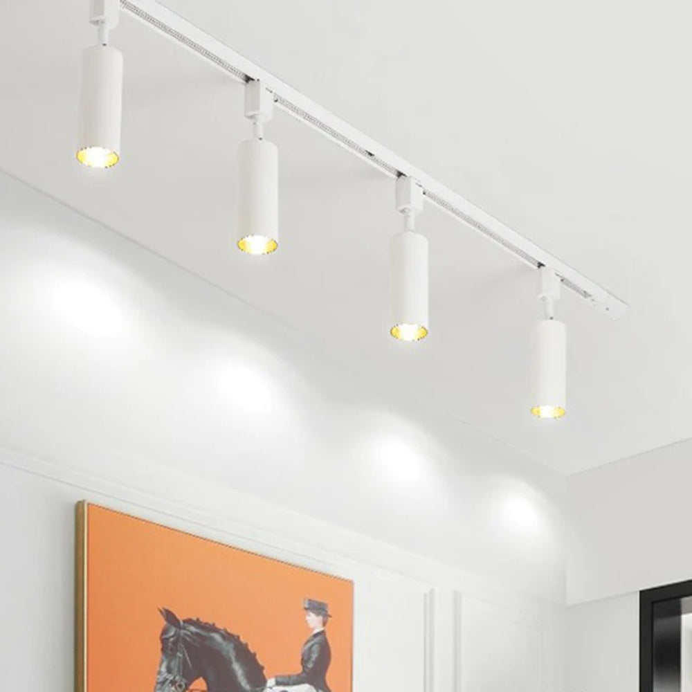 Tubular LED Ceiling Light Metal Nordic Semi Flush | Lumiven