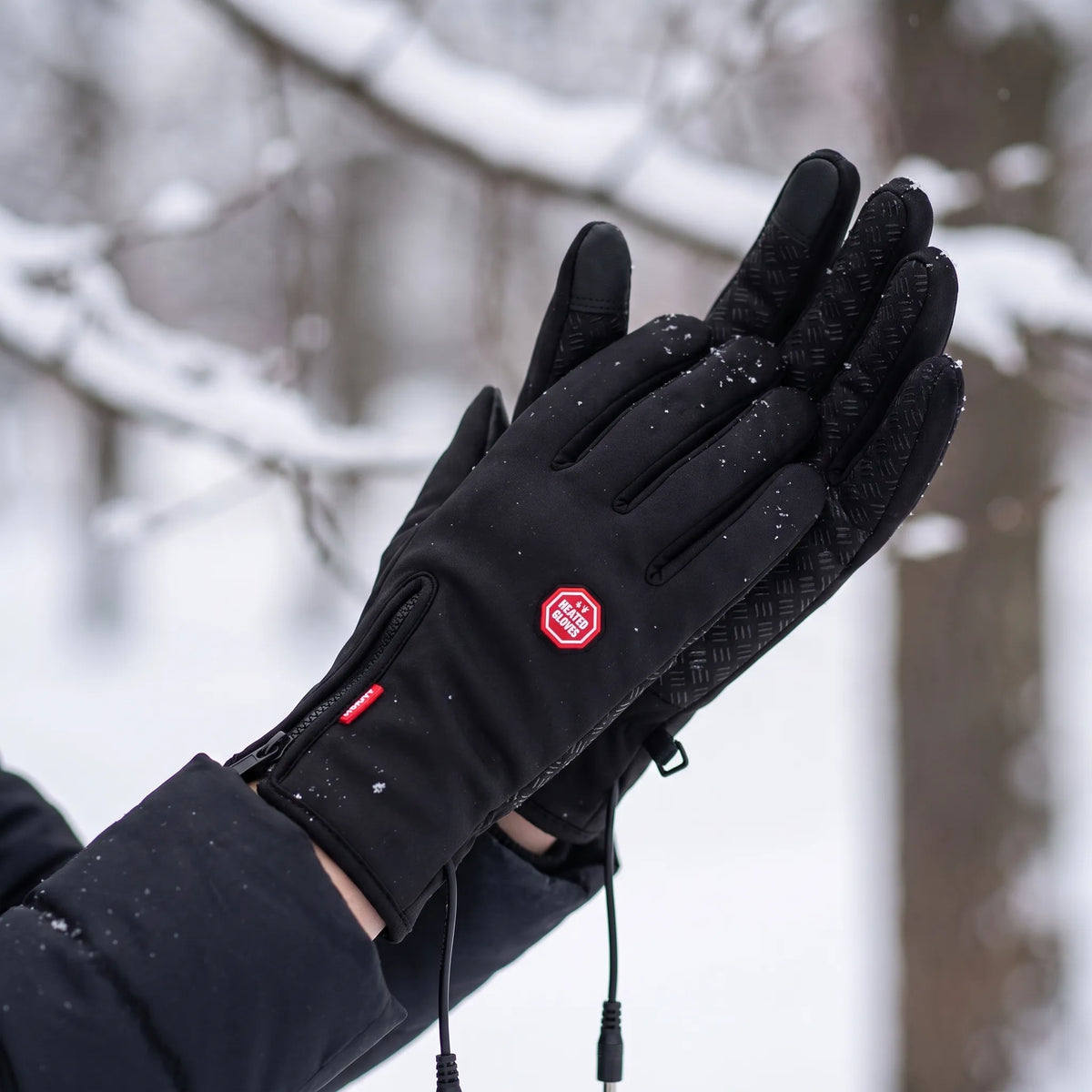 USB Heated Winter Touchscreen Gloves