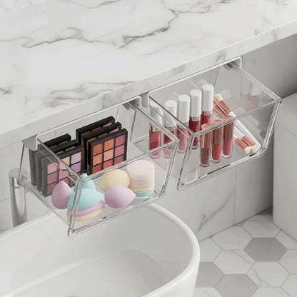 Under Cabinet Makeup Storage Drawer