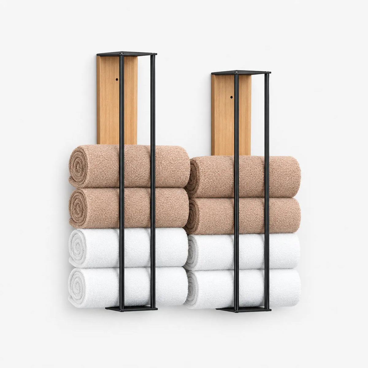 Wall-Mounted Towel Rack