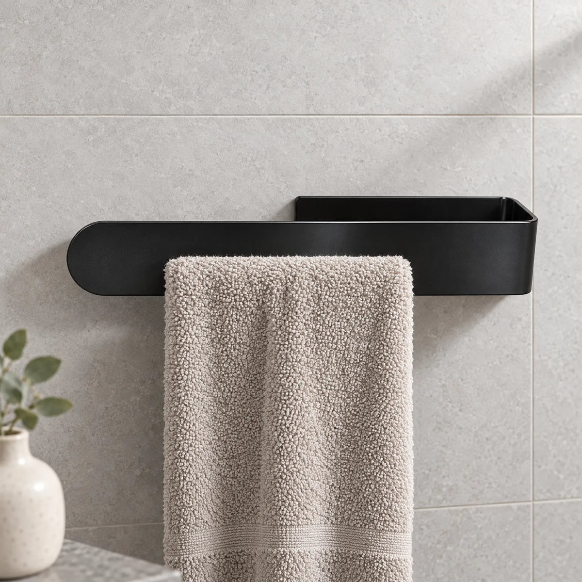 Wall-Mounted U-Shaped Towel Rack