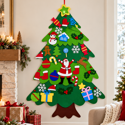 Wall Hanging Christmas Tree Decoration