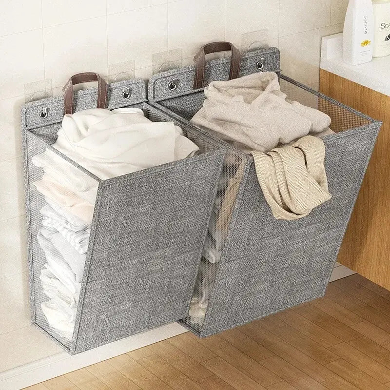 Wall Mounted Foldable Laundry Hamper