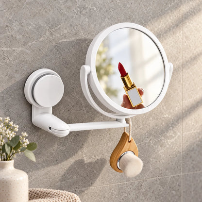 Wall Mounted Vanity Mirror with Adjustable Arm
