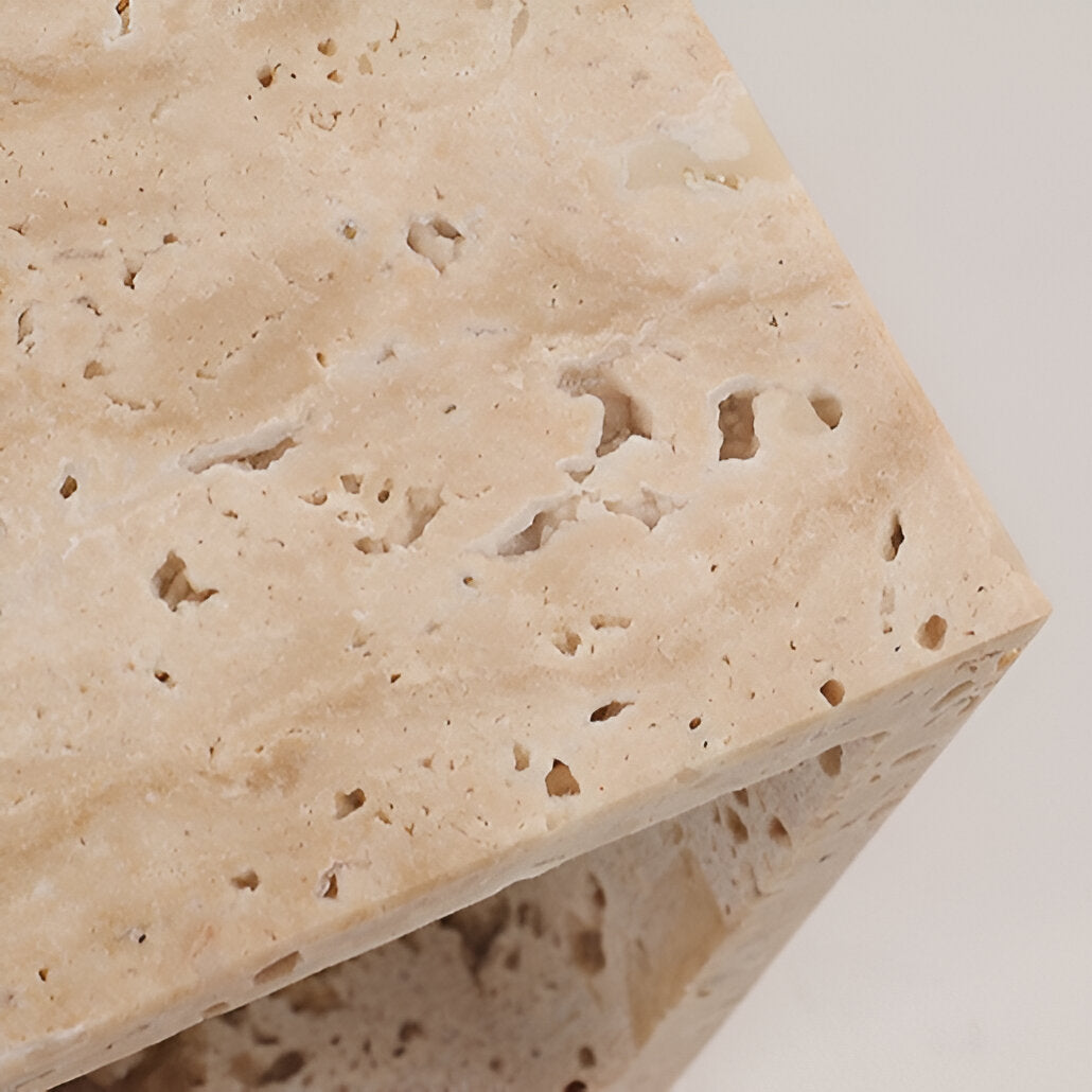 Wall Travertine Stone LED Outdoor Light Minimalist Design | Zelrico