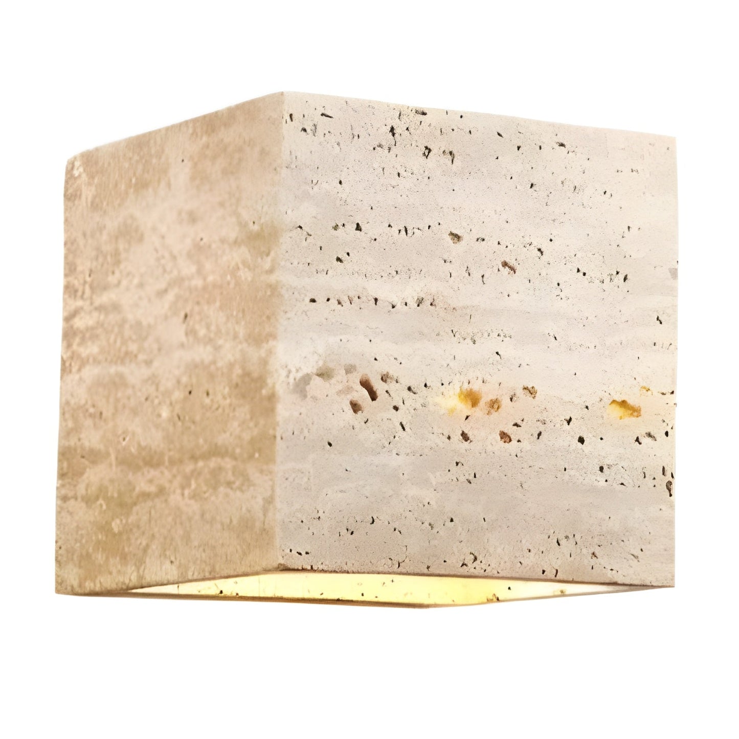 Wall Travertine Stone LED Outdoor Light Minimalist Design | Zelrico