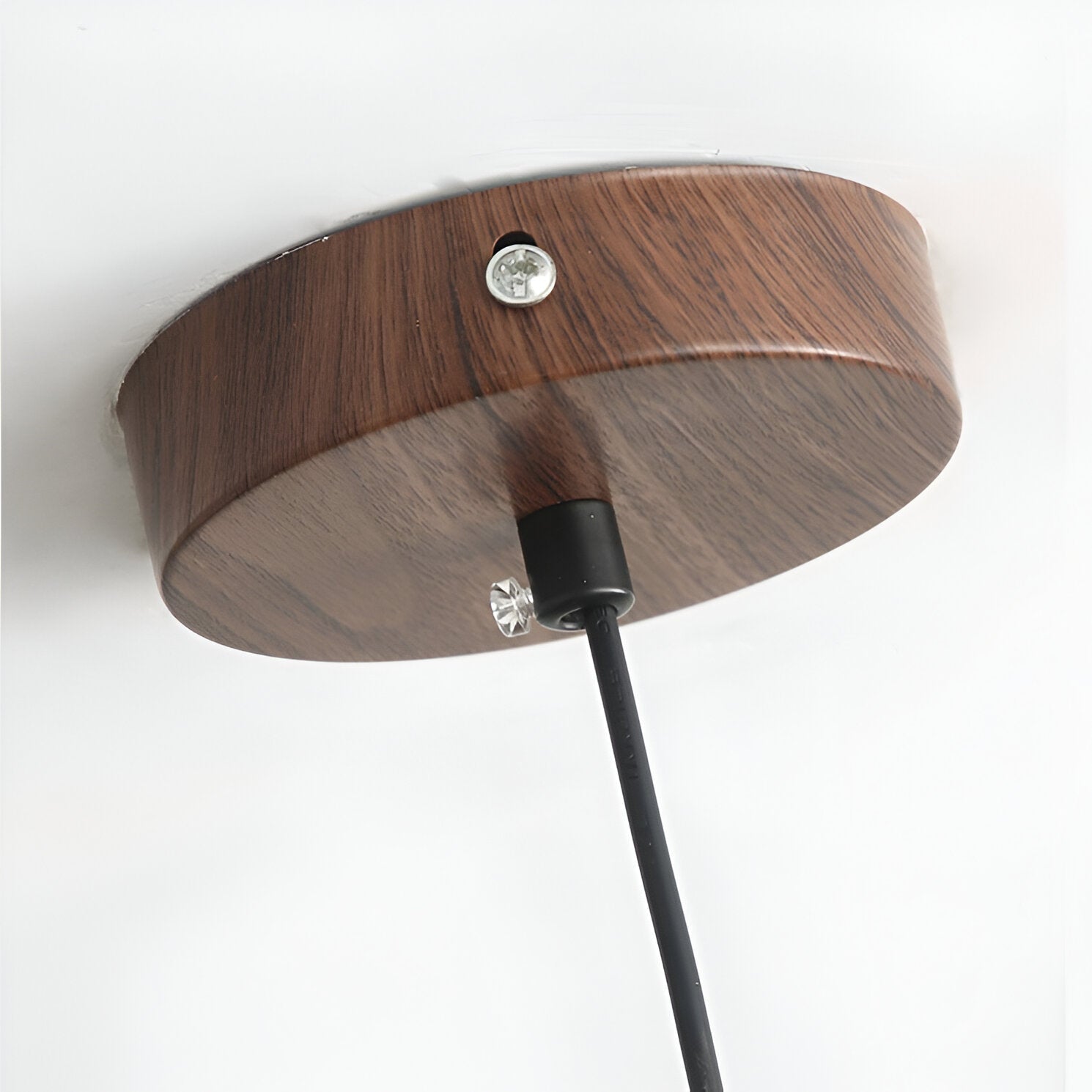 Walnut Finish Wabi Sabi Pendant Light Japanese Style | Novelle