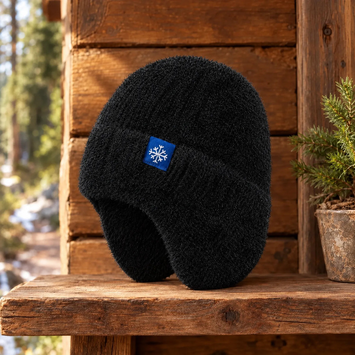Winter Beanie With Ear Flaps