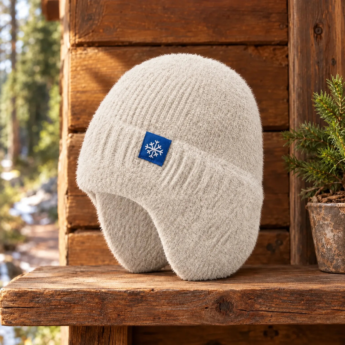 Winter Beanie With Ear Flaps