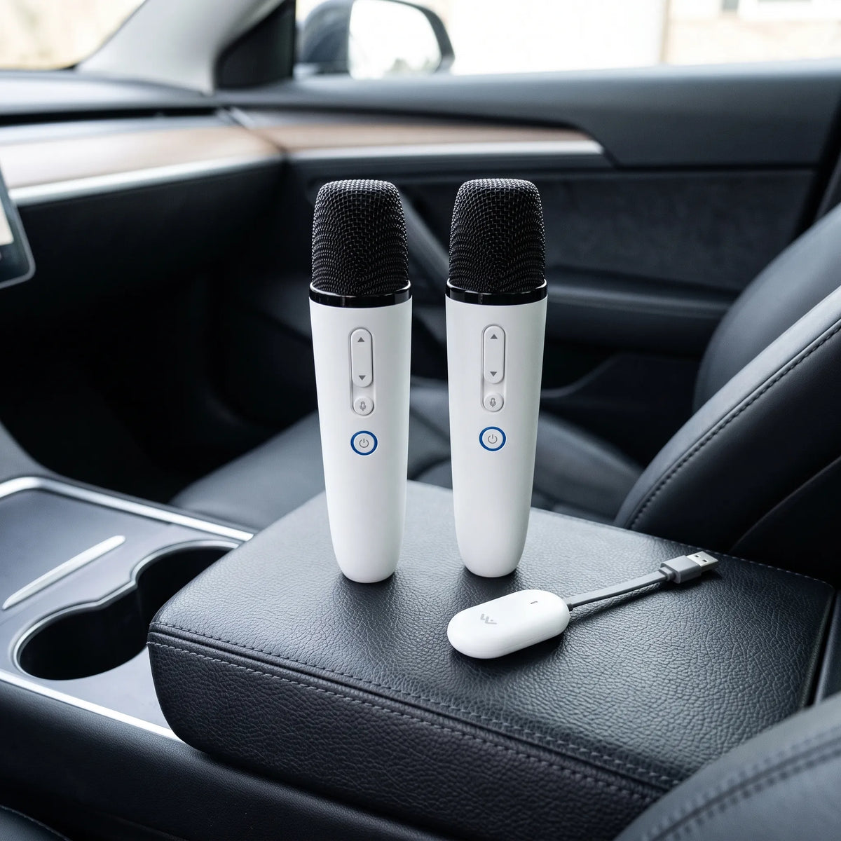 Wireless Dynamic In-Car Karaoke Microphone