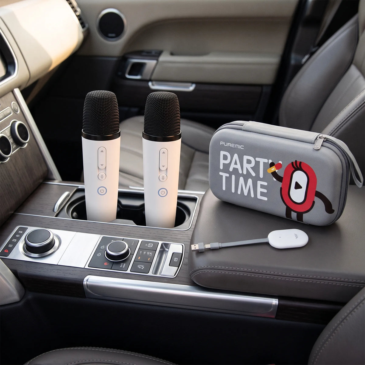 Wireless Dynamic In-Car Karaoke Microphone