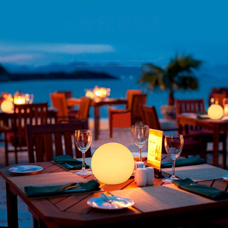 Wireless LED Globe Mood Table Lamp Rechargeable | Luminar