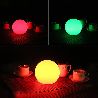 Wireless LED Globe Mood Table Lamp Rechargeable | Luminar